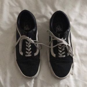 Vans Old School/Skool leather sneakers